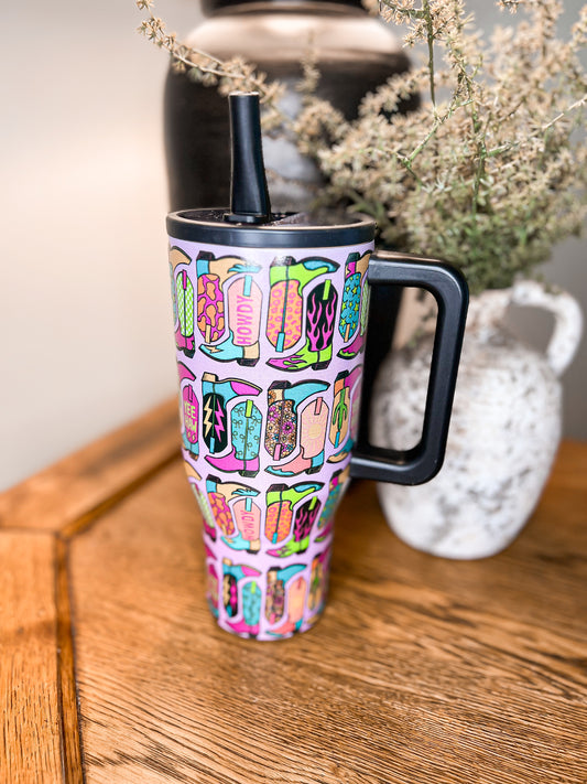 Boot Scootin’ 32oz. Flip Top Tumbler