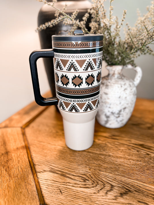 Monterrey Grey 40oz. Flip Top Tumbler