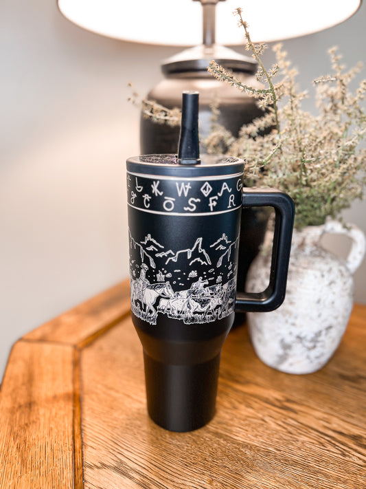 Cattle Drive 40oz Tumbler