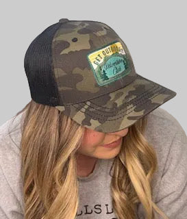 Military Camo Adventure Club Trucker Hat