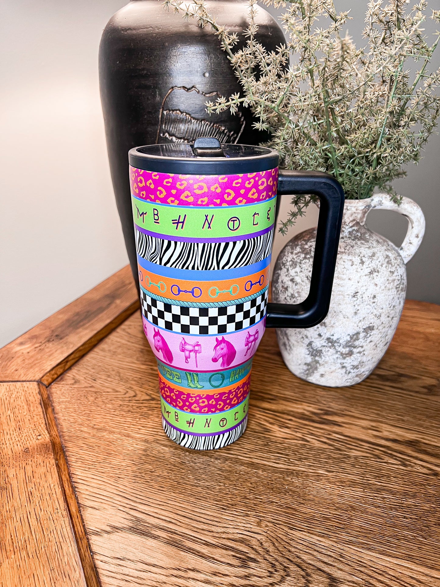 Neon Rodeo 32oz. Flip Top Tumbler