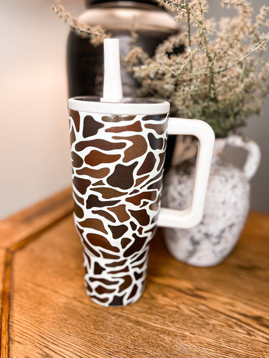32oz. Duck Camo Flip Top Tumbler