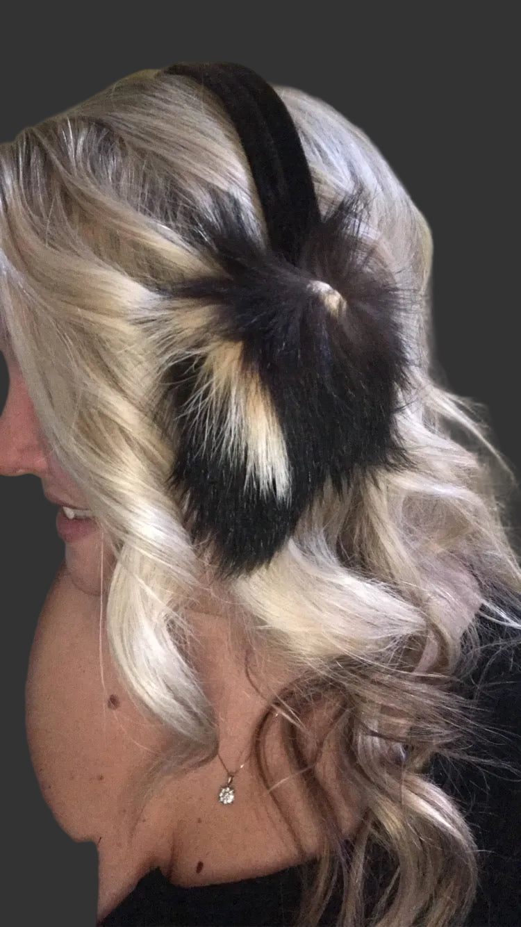 Skunk Earmuffs