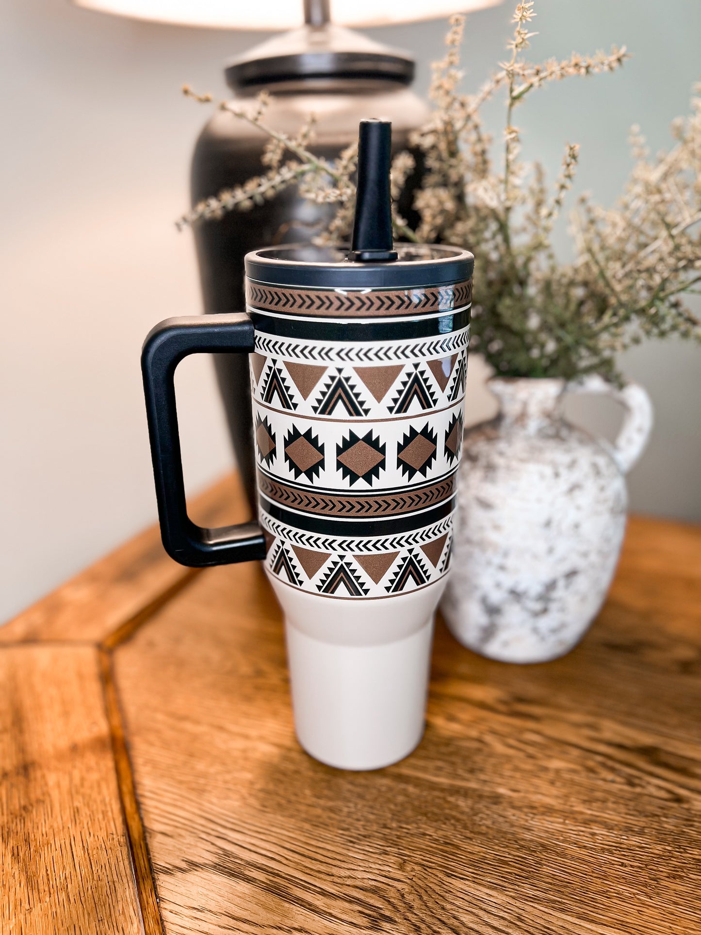 Monterrey Grey 40oz. Flip Top Tumbler