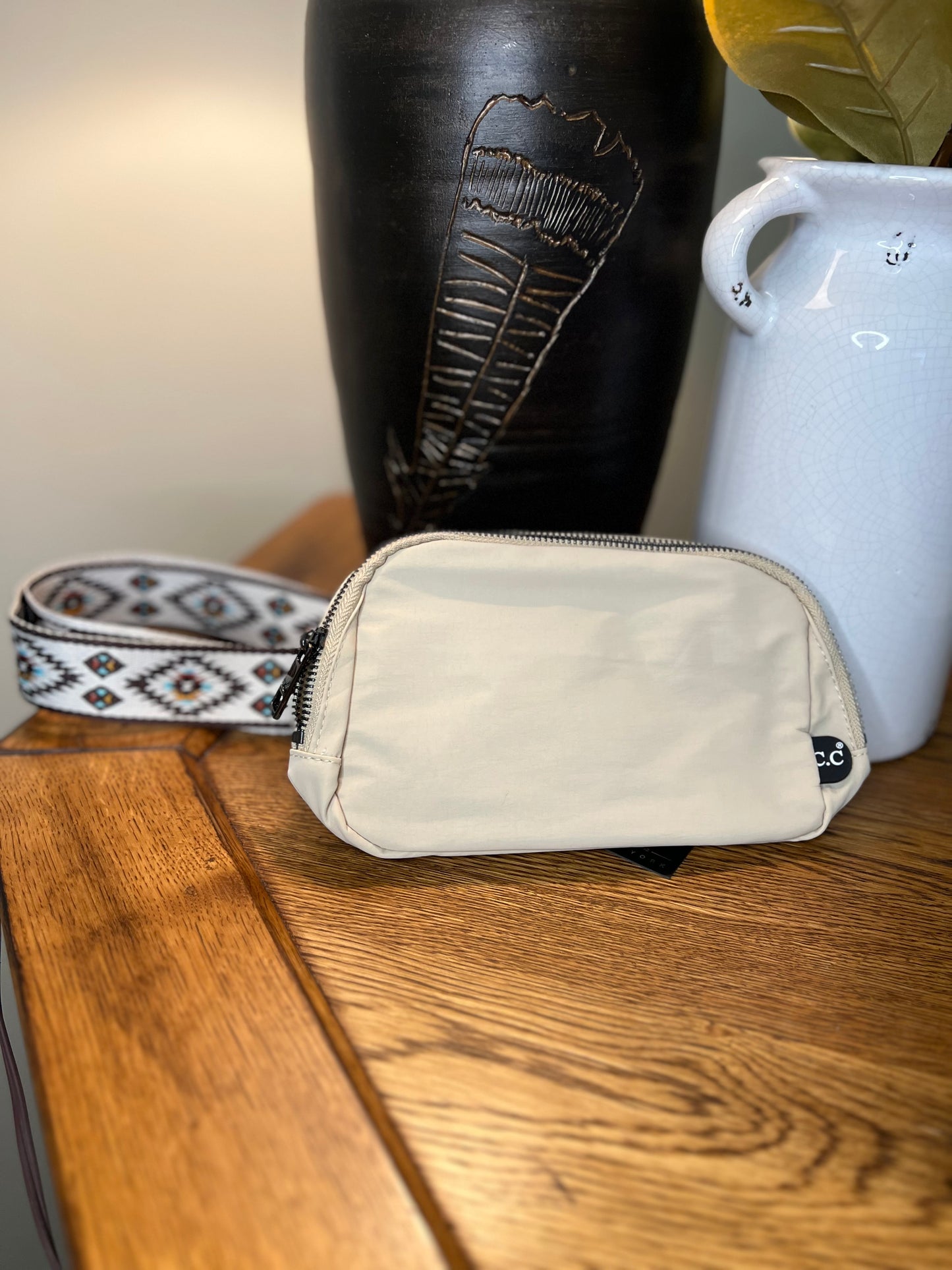 Aztec Patterned Belt Fanny Pack Belt Bag