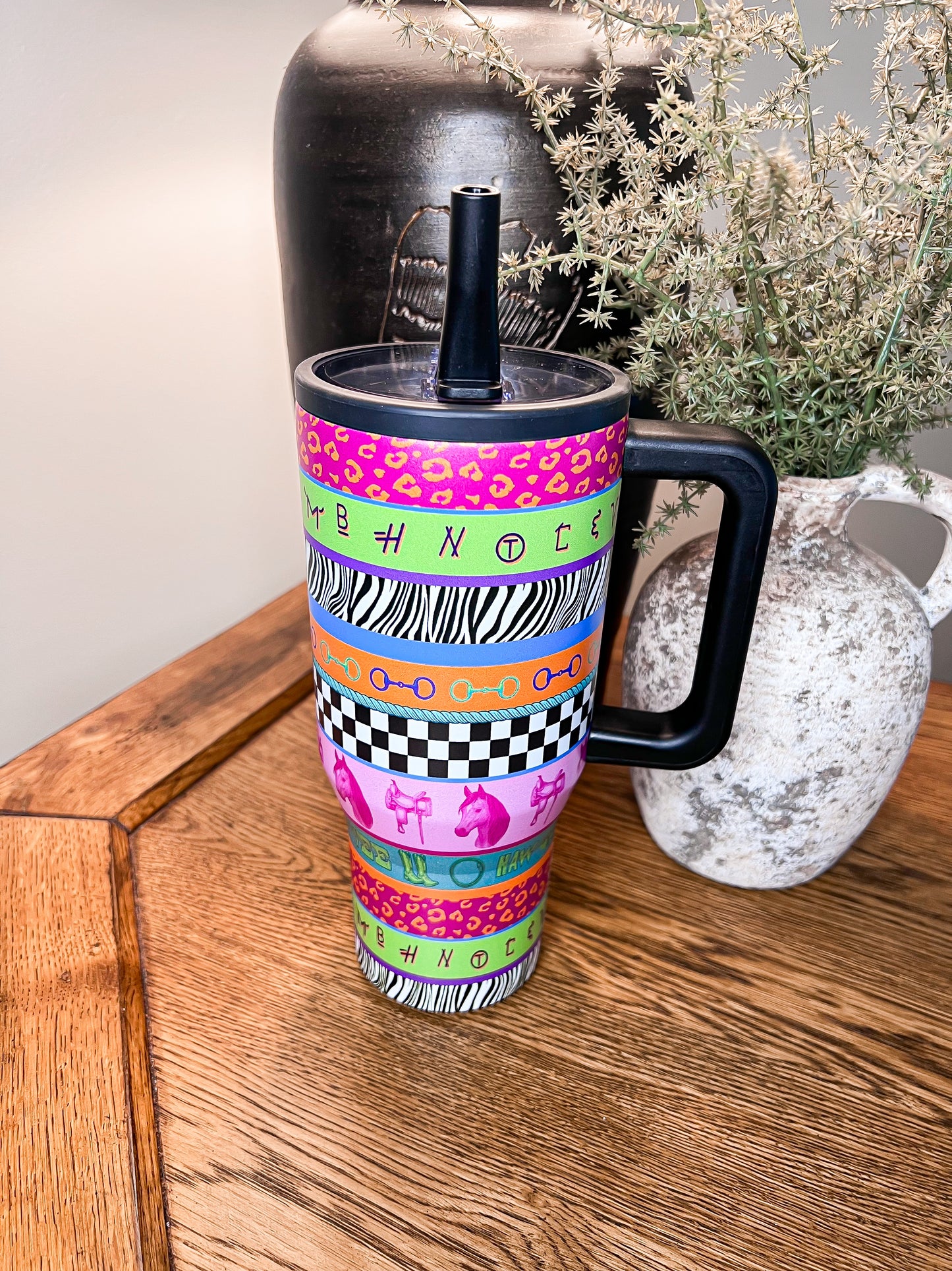 Neon Rodeo 32oz. Flip Top Tumbler
