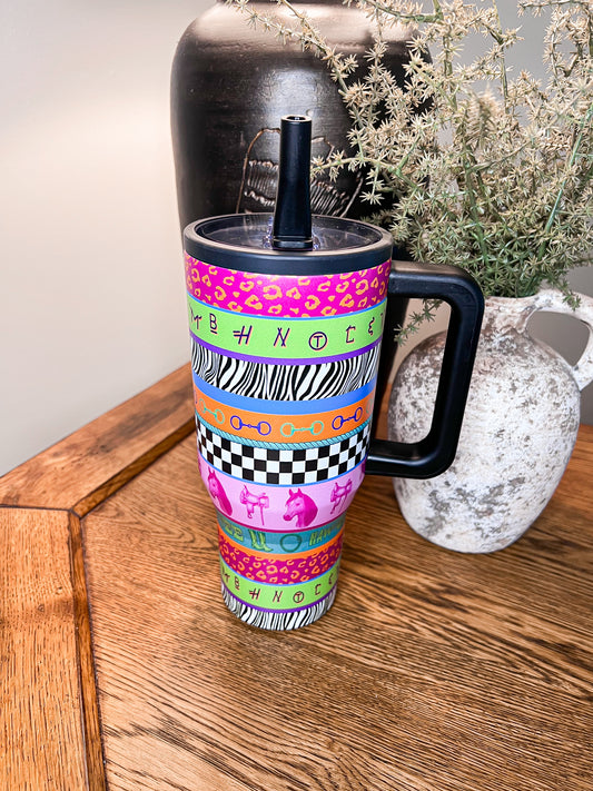 Neon Rodeo 32oz. Flip Top Tumbler