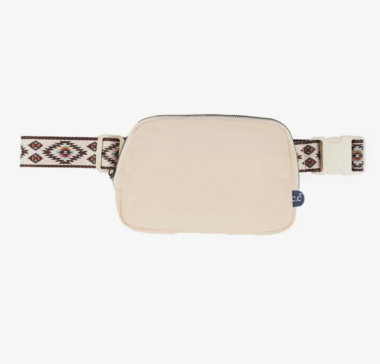 Aztec Patterned Belt Fanny Pack Belt Bag