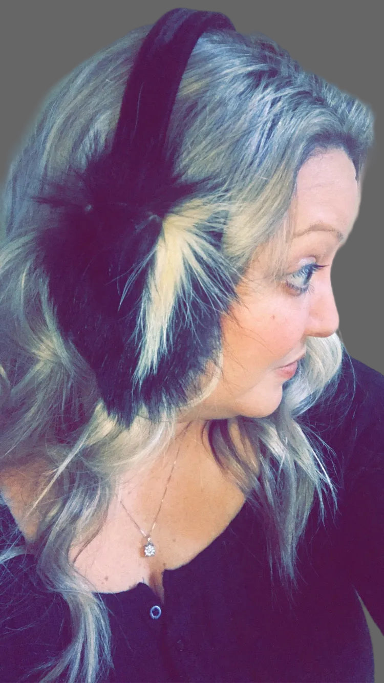 Skunk Earmuffs